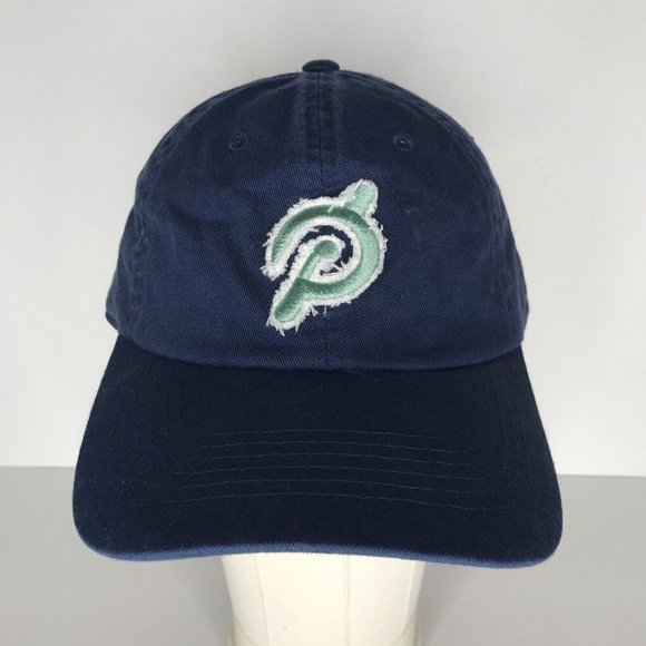 Peloton Blue Distressed Logo Adjustable Hat - Picture 1 of 8